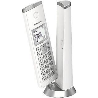 Teléfono para casa - PANASONIC KX-TGK210, RDSI, Blanco