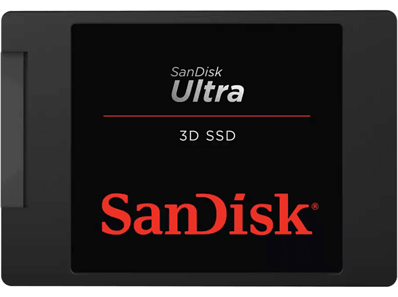 SANDISK SDSSDH3-4T00-G25 ULTRA 3D SSD 4TB, 4 TB, SSD, 2,5 Zoll, intern