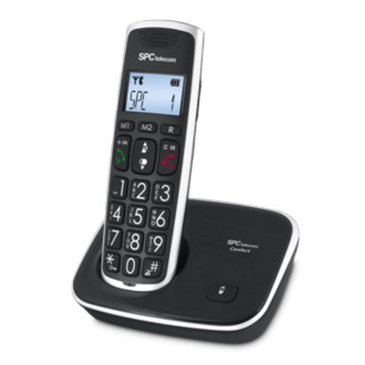 Teléfono para casa - 7609 SPC, Negro