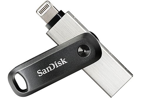 SANDISK SDIX60N-256G-GN6NE IXPAND GO 256GB USB-Stick (Silber/schwarz, 256 GB)
