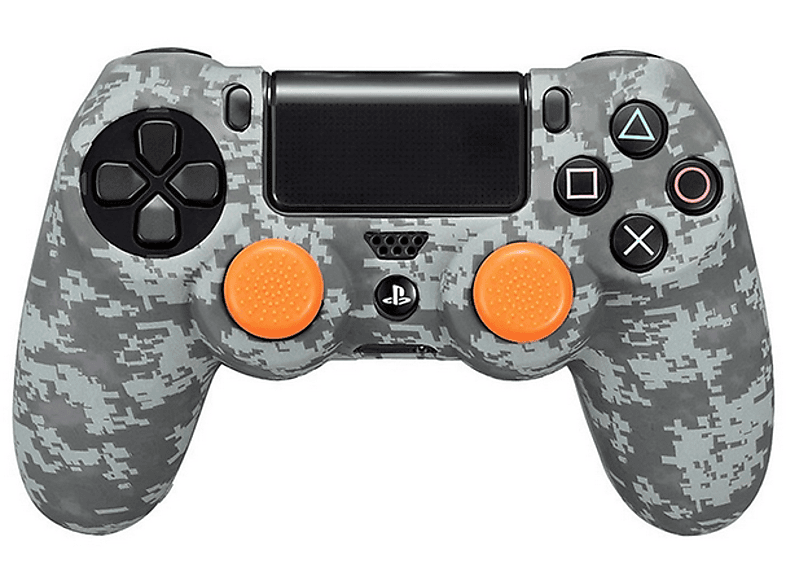 SONY Black Pixel Camo CA.PI.BL., SILICONE Silikonschutzhülle, SKIN+GRIPS