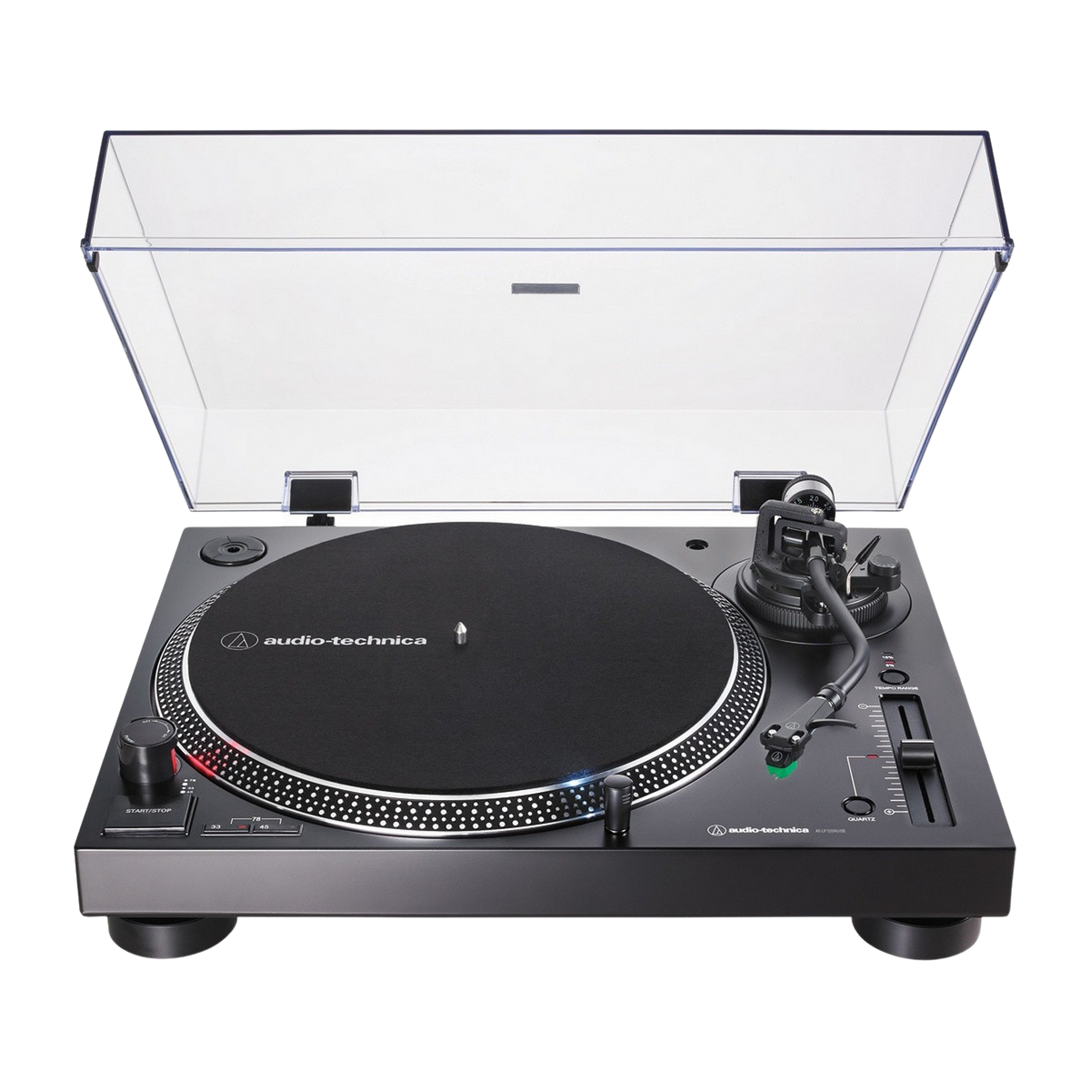 Tocadiscos - AT-LP120XUSBBK AUDIO TECHNICA, USB 1.1, 33-1/3 RPM, 45 RPM, 78 RPM, Negro