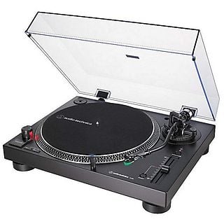 Tocadiscos  - AT-LP120xBTUSBBK AUDIO TECHNICA, USB 2.0, Bluetooth, 33-1/3 RPM, 45 RPM, 78 RPM, Negro