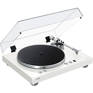 Tocadiscos  - TT-N503 YAMAHA, RCA, Bluetooth, 33 y 45 rpm, Blanco