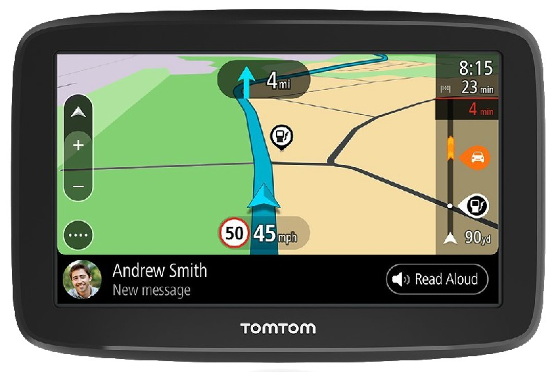 GPS Go Basic - TOMTOM, 5 "", EuropaMapas, Negro
