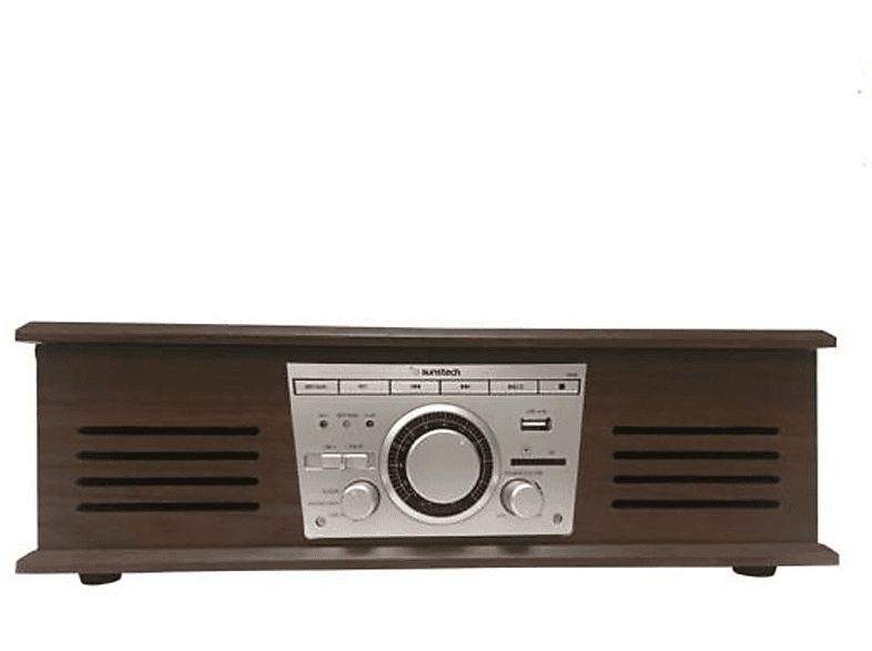 Tocadiscos | PXR32WD SUNSTECH, Puerto USB, lector de tarjeta SD