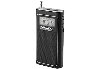 Radio portátil DRP-125;DAEWOO, Negro