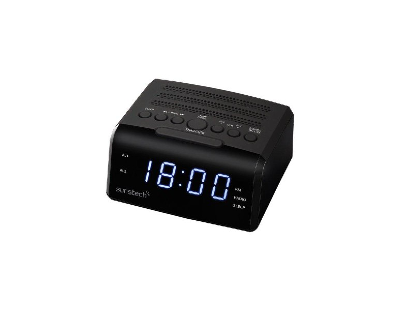 Radio despertador - FRD35UBK SUNSTECH, Negro