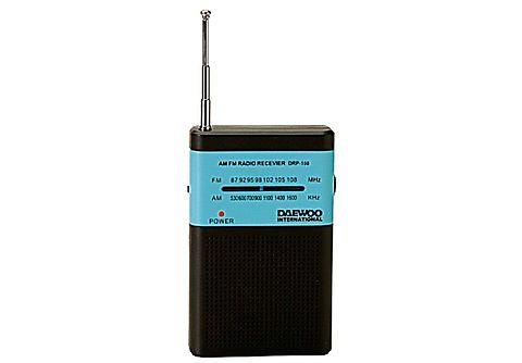 Radio portátil  - DRP-100B DAEWOO, Negro