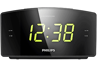 Radio reloj AJ3400/12;PHILIPS, Negro
