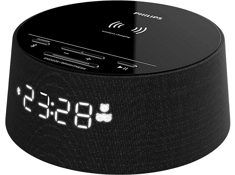 PHILIPS PR 702 CLOCK RADIO Bluetooth Lautsprecher, FM, Bluetooth
