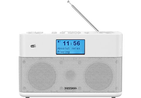 Radio portátil  - CR-ST50DAB-W KENWOOD, Blanco