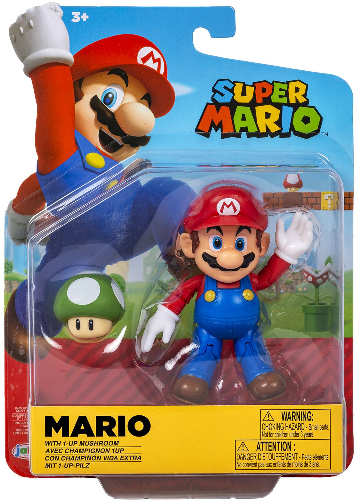 10 Mario Figur cm Mario + - Super Pilz