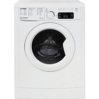 Lavadora secadora - INDESIT EWDE 751251 W SPT N, 7 kg + 5 kg, Blanco
