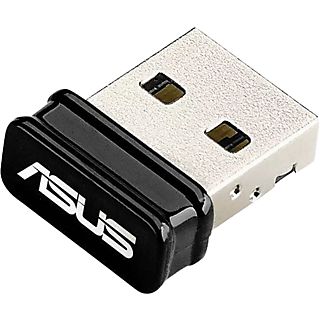 Adaptador USB WiFi  - 90IG05E0-MO0R00 ASUS, Negro