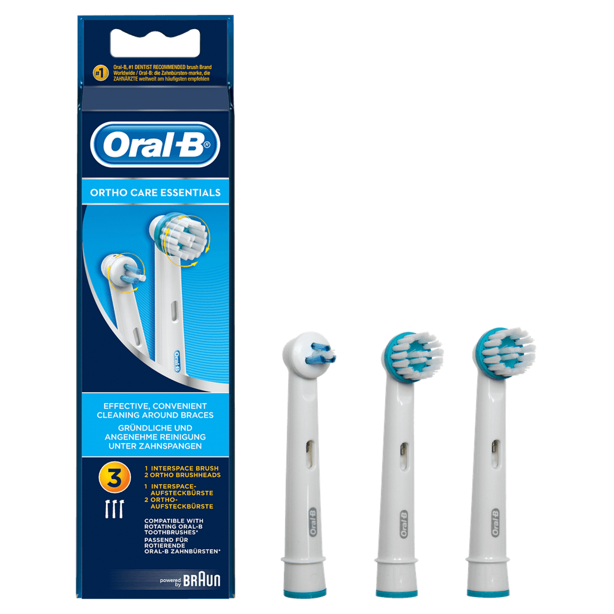 Recambio para cepillo dental - ORAL-B Ortho KIT