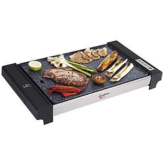 Plancha de asar - JATA GR3000 E, 2650 W, Negro