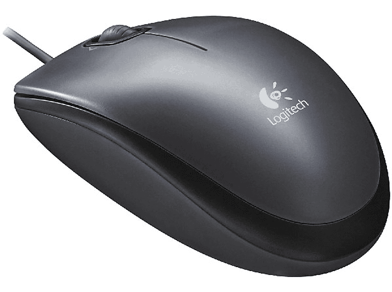 M90 LOGITECH Mäuse, Schwarz