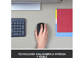 Ratón inalámbrico  - 910-004424 LOGITECH, Inalámbrico, Negro