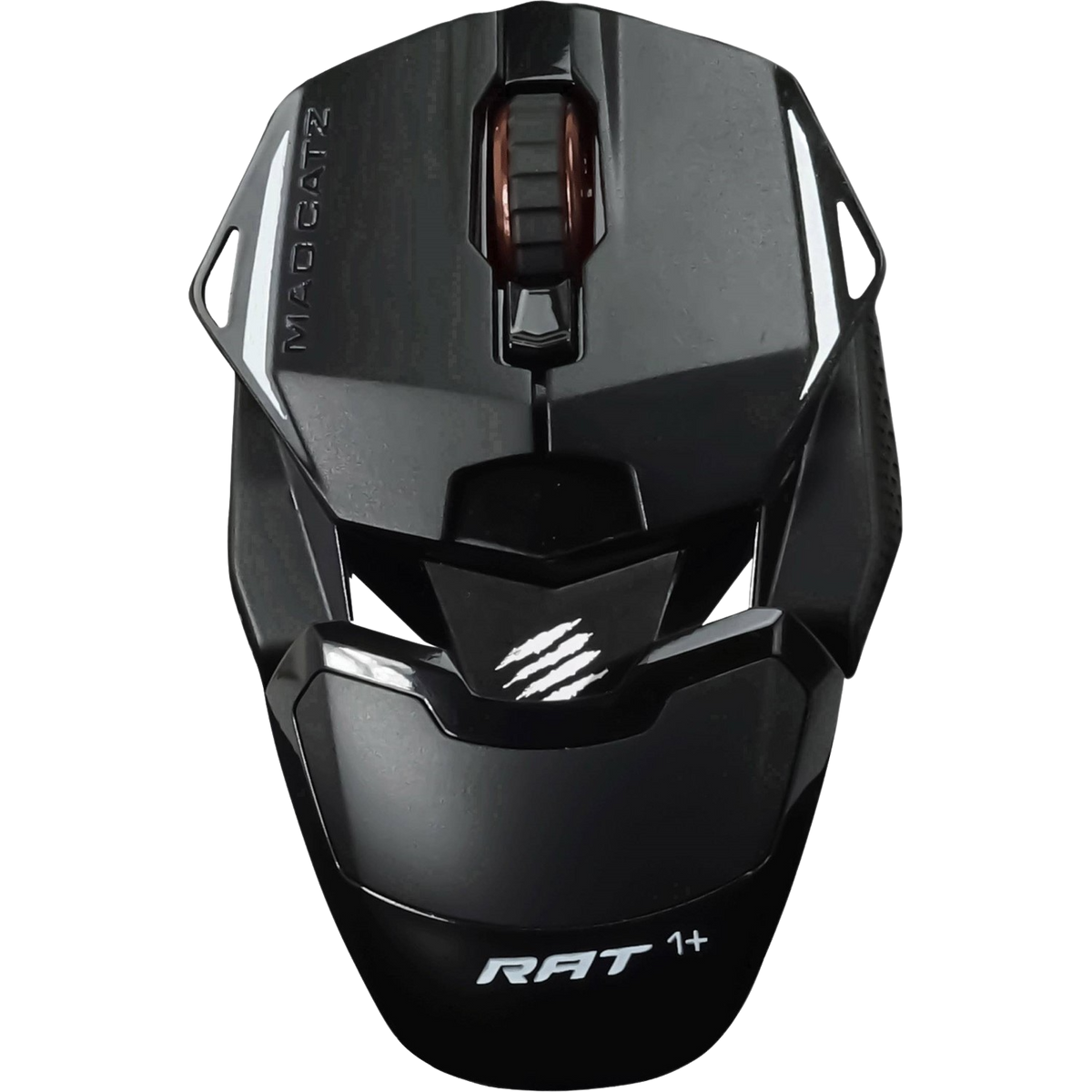 MAD CATZ R.A.T. Gaming Schwarz MOUSE, GAMING BL 1+ Maus, MR01MCINBL000-0 OPTICAL