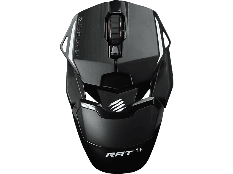 MAD CATZ MR01MCINBL000-0 R.A.T. 1+ OPTICAL GAMING MOUSE, BL Gaming Maus, Schwarz