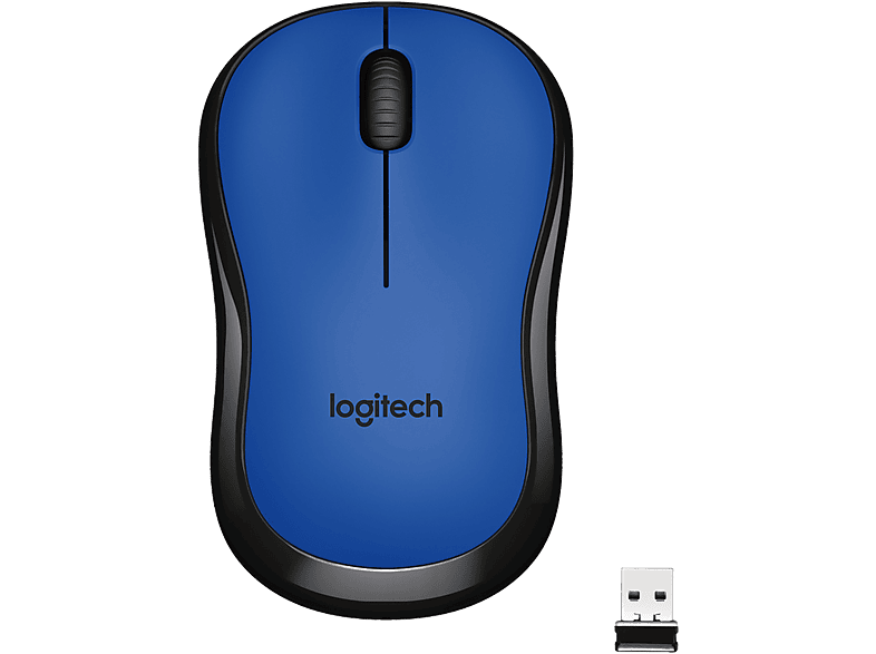 LOGITECH Logitech M220 Silent Maus, Blau
