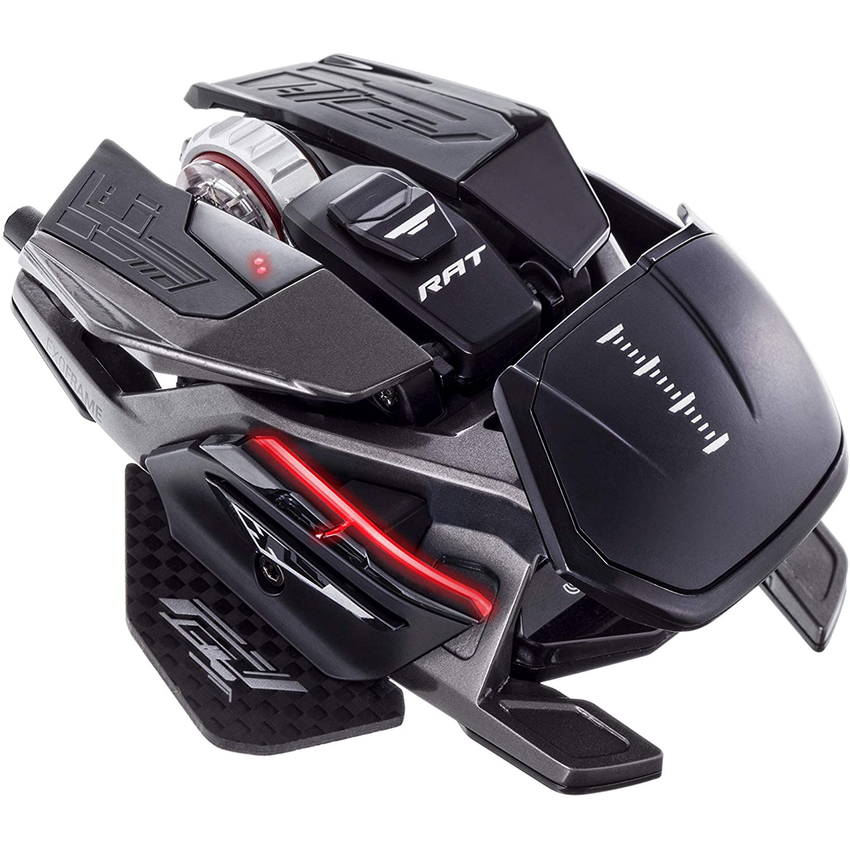 HIGH MR05DCINBL001-0 PERFORMANCE MOUSE black CATZ GAM. MAD Gaming BL Maus, X3