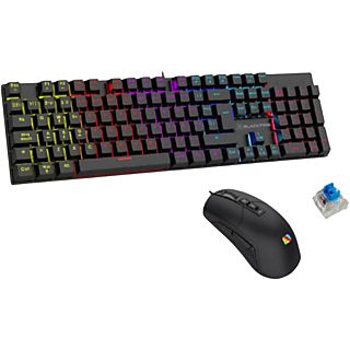 Teclado gaming - ARDISTEL ardistel, Cable USB, Negro