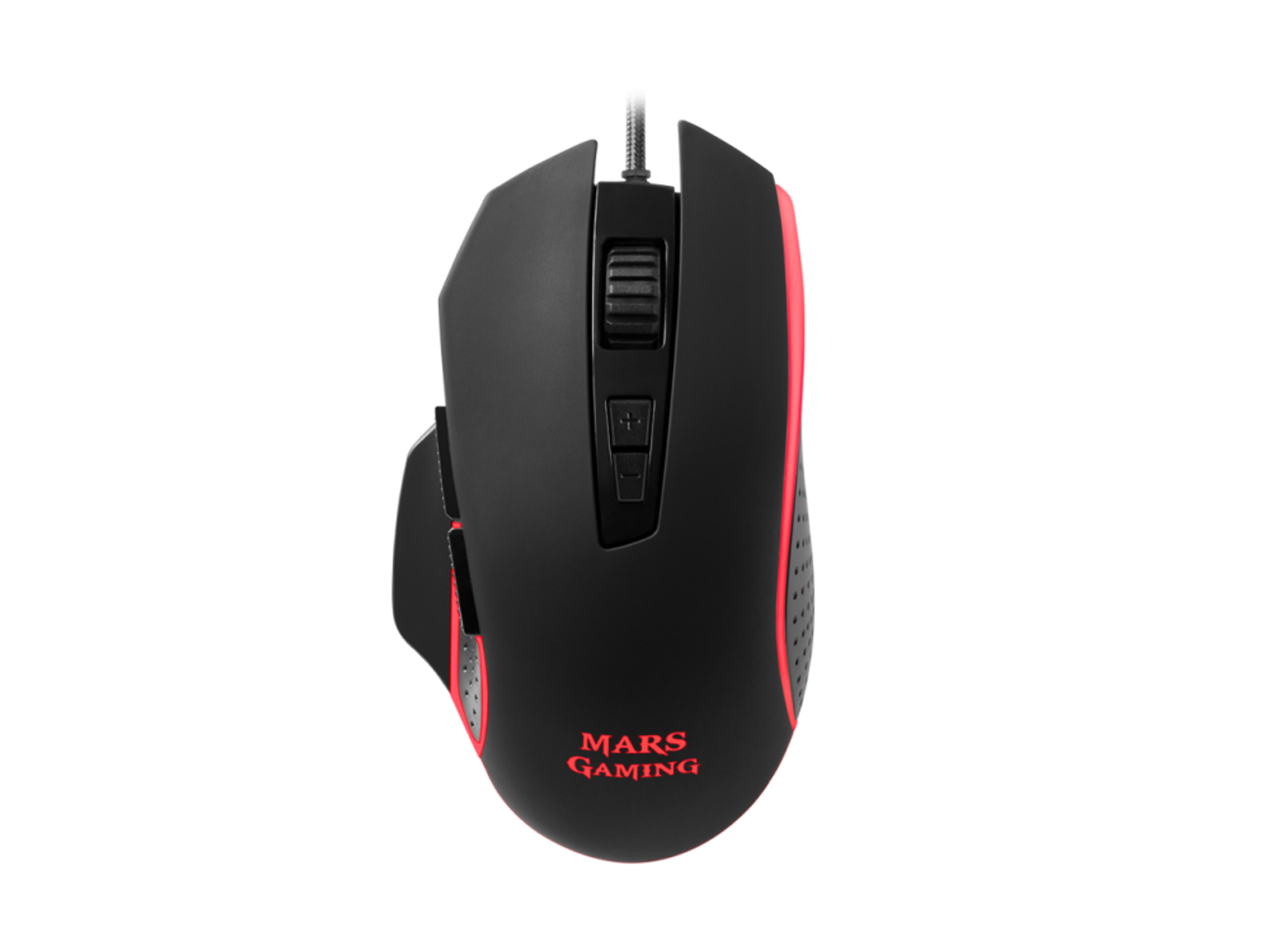 Ratón gaming - MM018 MARS GAMING, Por cable, Negro