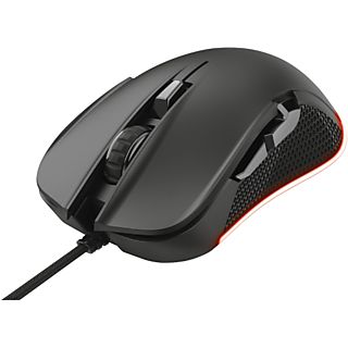 TRUST GXT 922 YBAR Gaming Mouse - Zwart Gamingmuis Zwart