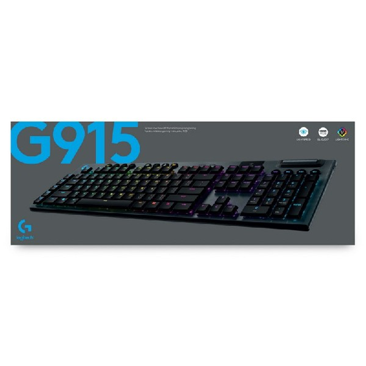 Teclado gaming - 920-008906 LOGITECH G, Negro