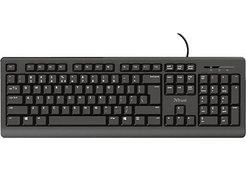 Teclado gaming - Primo 23883 TRUST, Negro