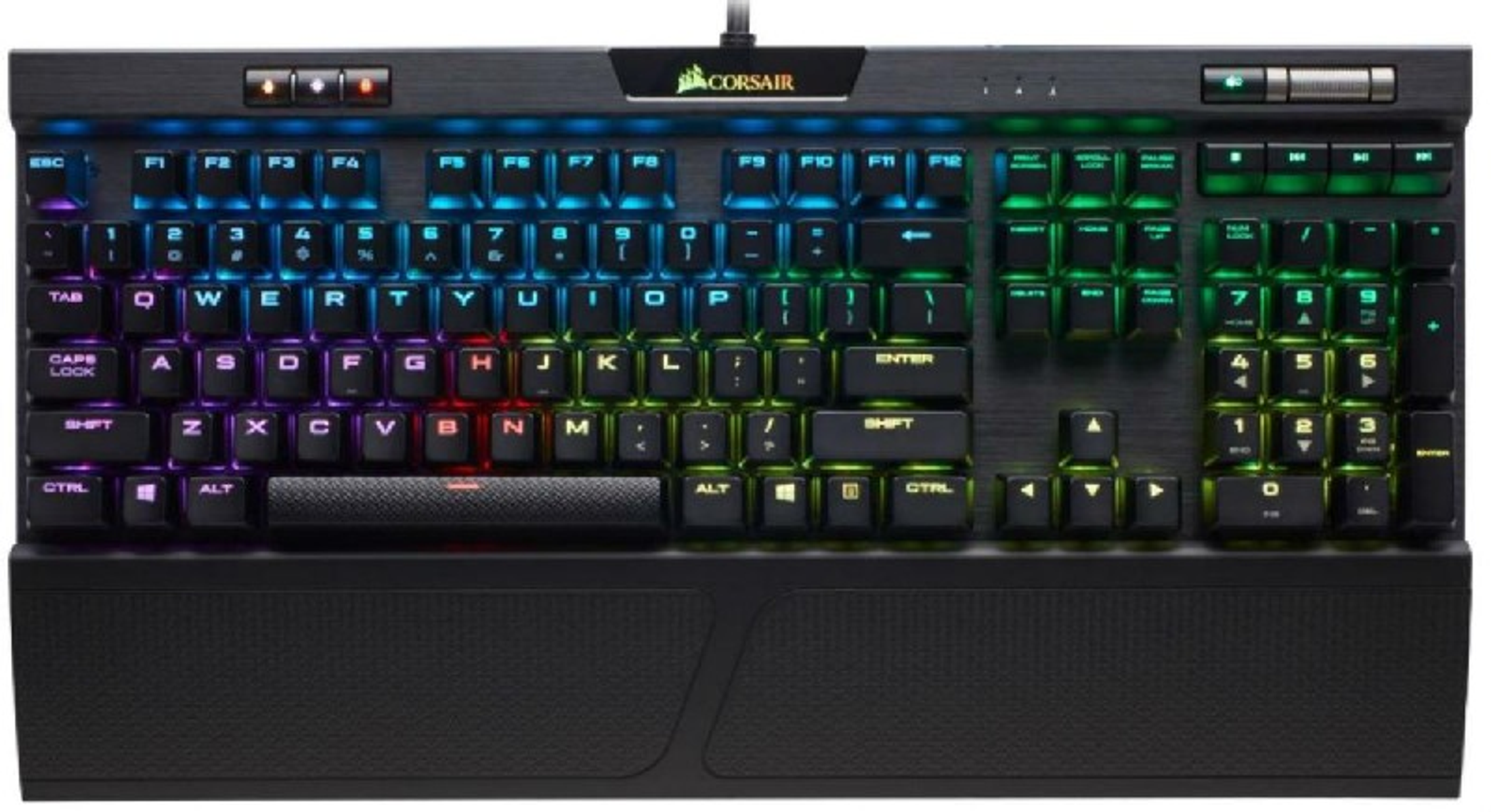 Teclado gaming - CH-9109010-ES CORSAIR, Negro