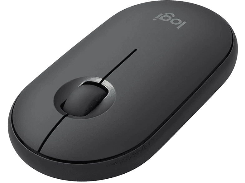 LOGITECH 910-005718 PEBBLE M350 GRAPHITE Maus, Graphite | MediaMarkt