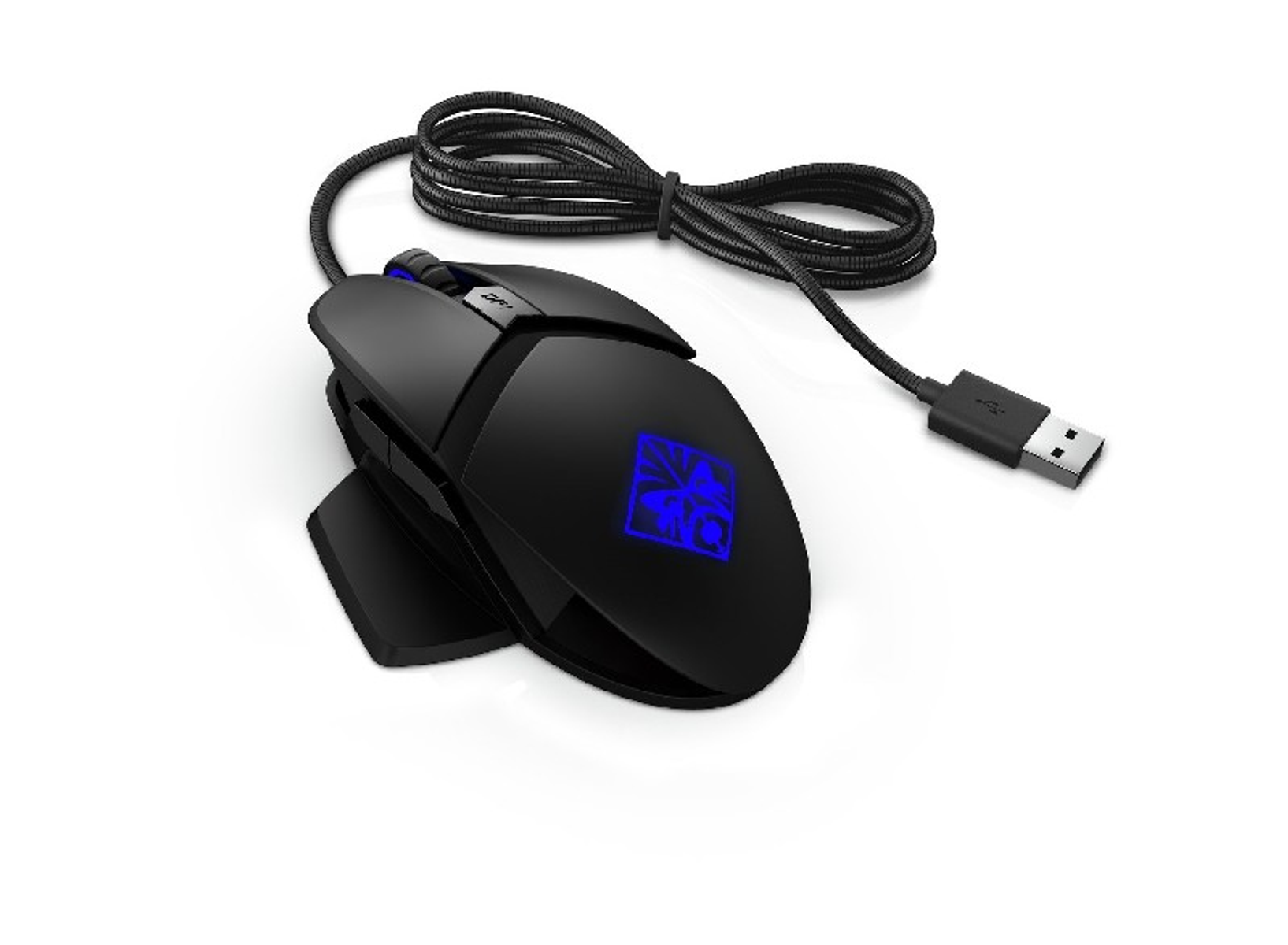 Schwarz Gaming-Maus, 2VP02AA HP BY OMEN HP MOUSE REACTOR