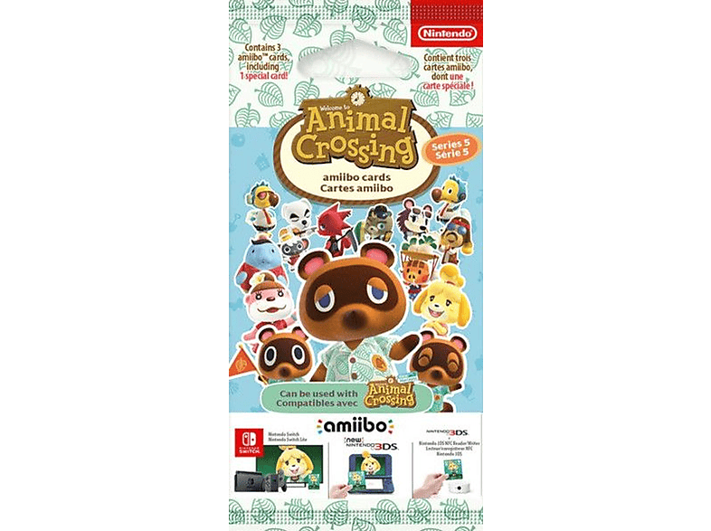 ANIMAL CROSSING KARTEN PACK SERIE 5