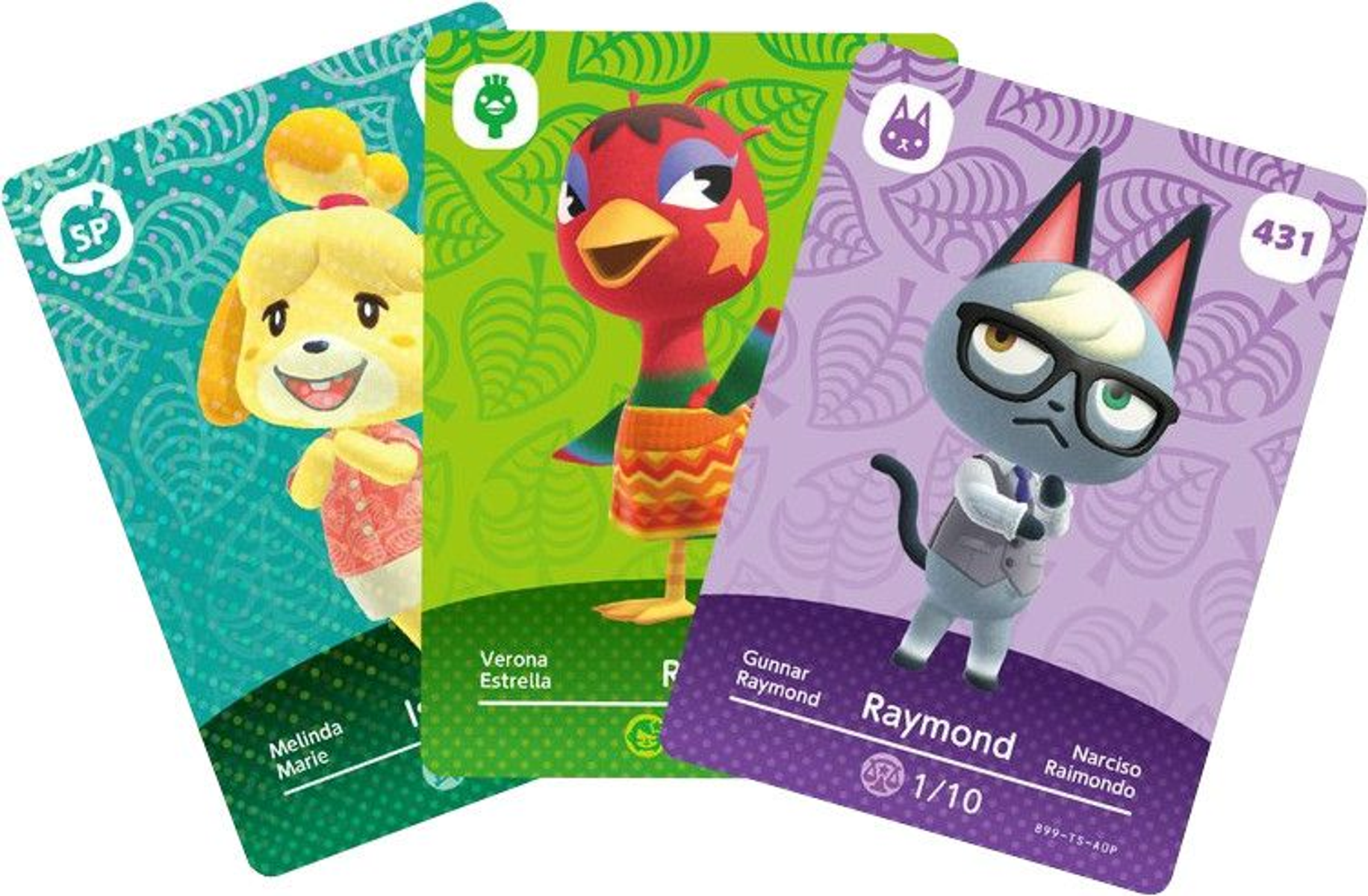 Carte amiibo animal crossing n°189 : Gordon/Drift - Jeux & Jouets