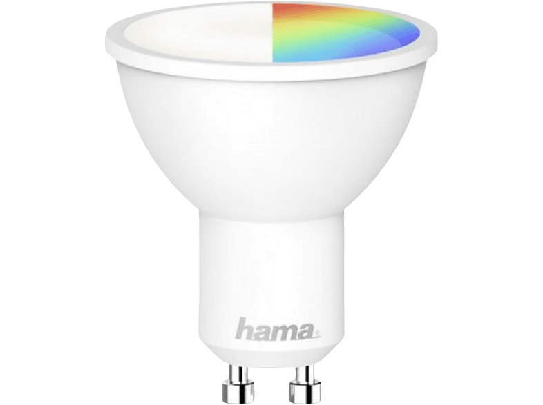 HAMA 176582 WIFI-LED-LAMPE GU10 5,5W RGBW Lampe Multi-Colour | MediaMarkt