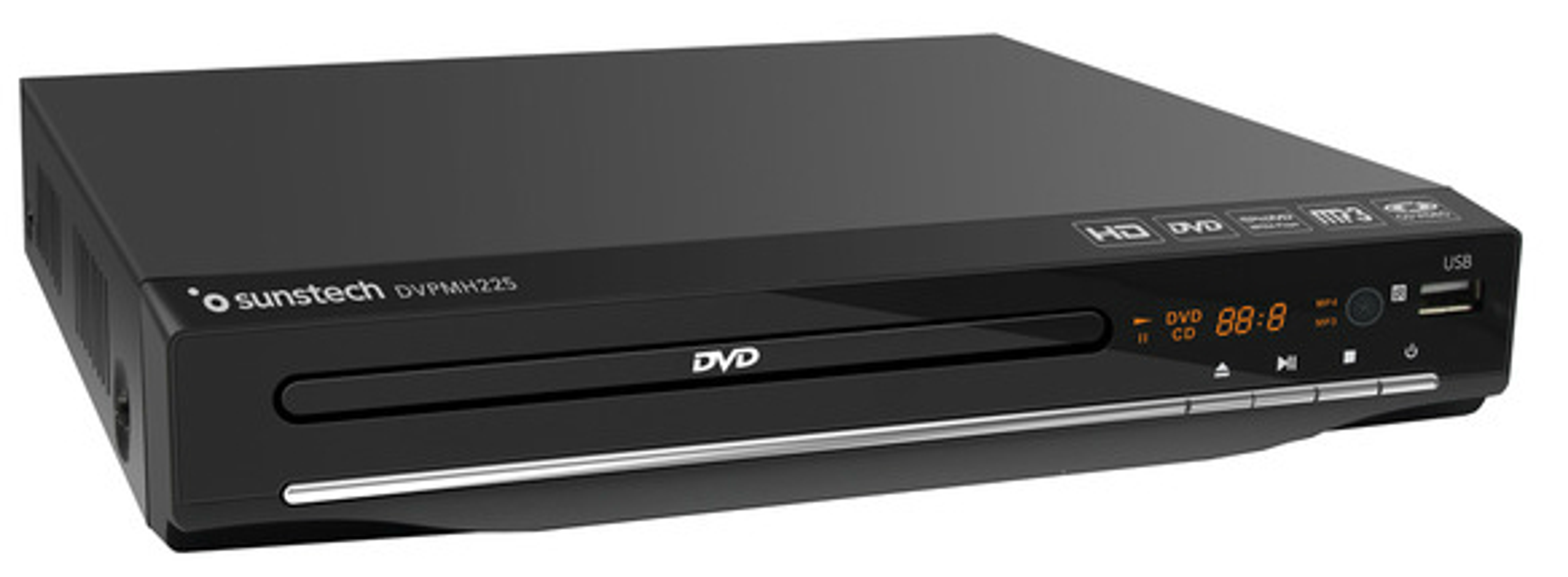 DVD DVPMH225;SONY, 1 Euroconector, 1 HDMI, 1 USB, Negro