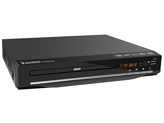 DVD - SONY DVPMH225, 1 Euroconector, 1 HDMI, 1 USB, Negro