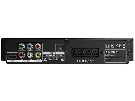 DVD - SONY DVPMH225, 1 Euroconector, 1 HDMI, 1 USB, Negro