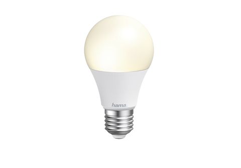 HAMA 176581 WIFI-LED-LAMPE E27 10W RGBW Lampe Multi-Colour