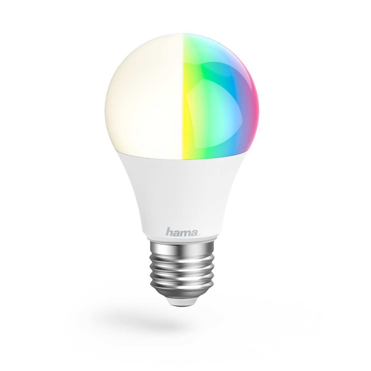 WIFI-LED-LAMPE Multi-Colour 176581 E27 10W RGBW Lampe HAMA