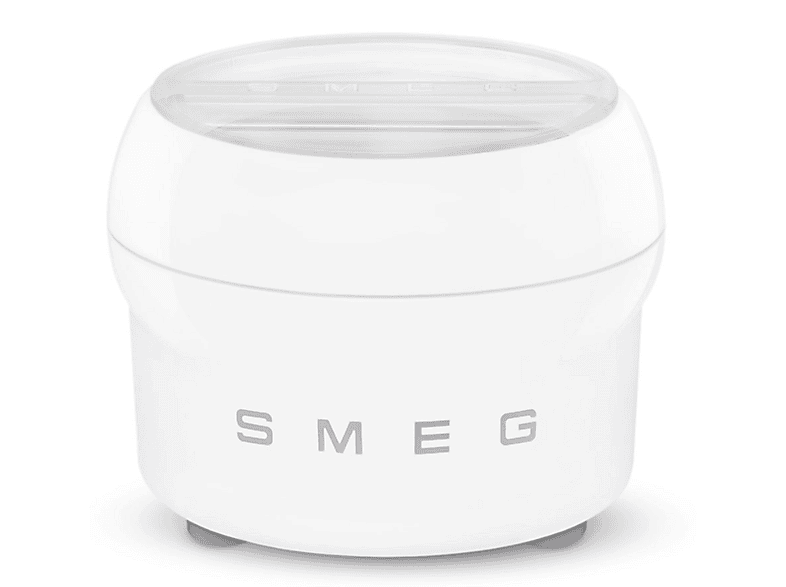 SMEG SMIC02 Ersatz-Eismaschineneinsatz für SMIC01 (ohne Rühspatel) Weiß