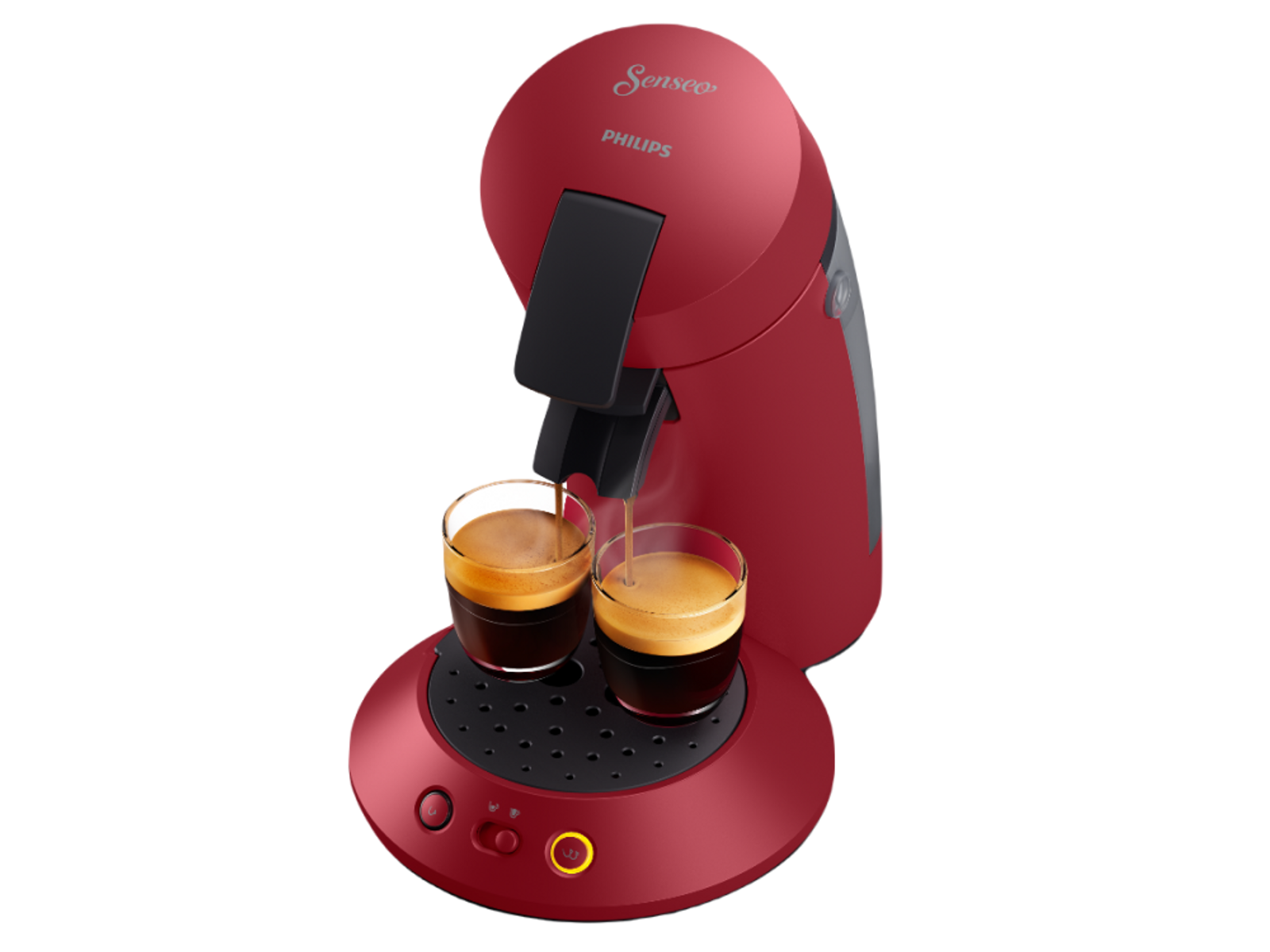 Cafetera de cápsulas - CSA210/91 PHILIPS, Rojo