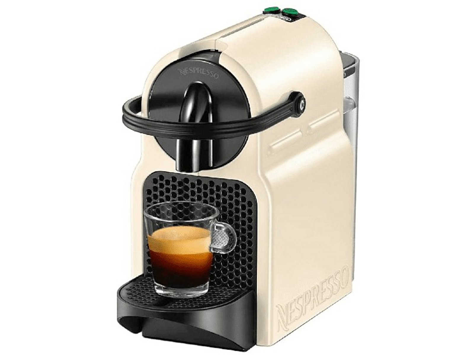 Cafetera de cápsulas - Nespresso Inissia EN80.CW DE LONGHI, 1260 W, Crema