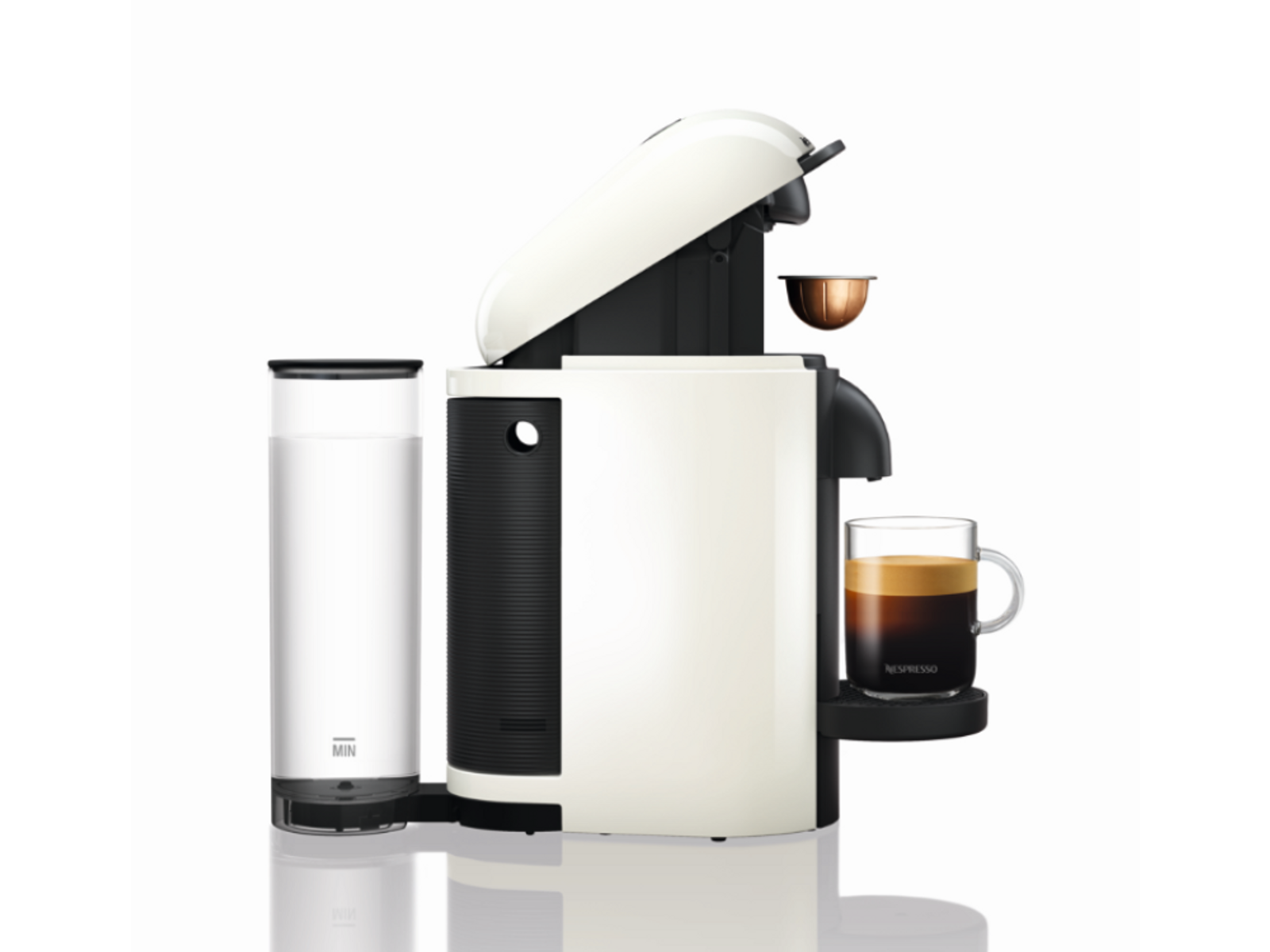 Weiß VERTUO XN KRUPS WEISS NESPRESSO PLUS 9031 Kapselmaschine