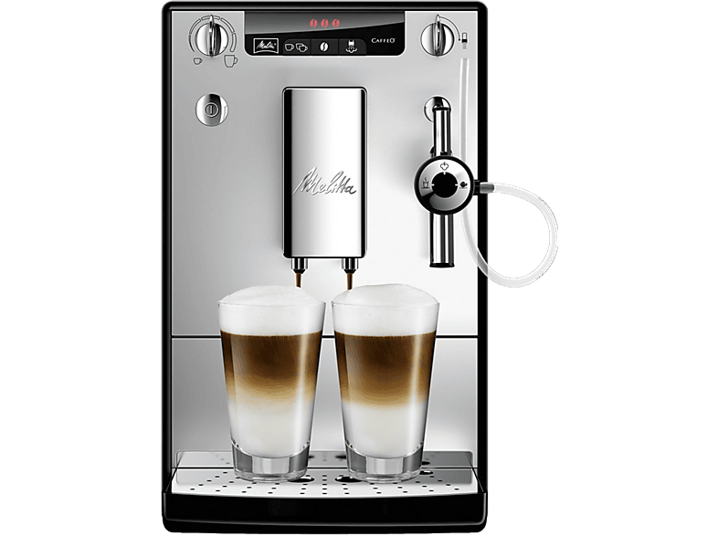 | Kaffeevollautomat MediaMarkt E957-203 MELITTA Silber