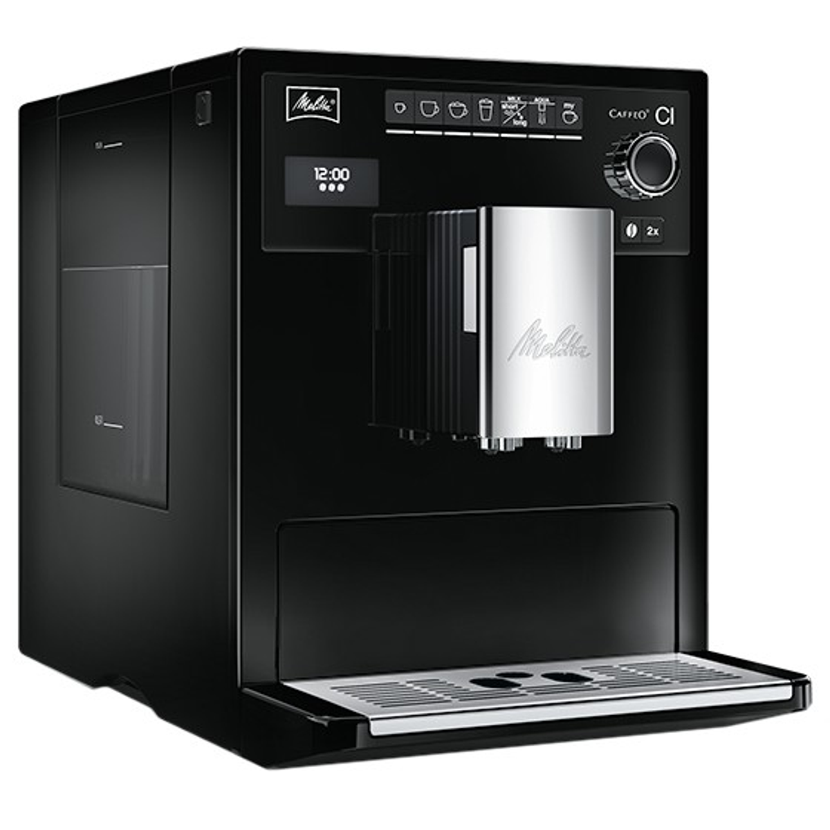 E MELITTA Kaffeevollautomat schwarz schwarz CI 970-103