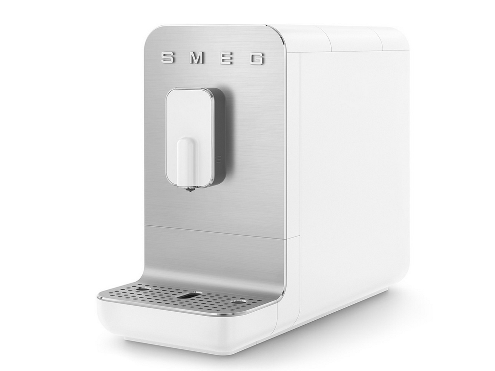 SMEG Smeg BCC01WHMEU Weiß 50\'s Kaffeevollautomat Weiß Design Kaffeevollautomat